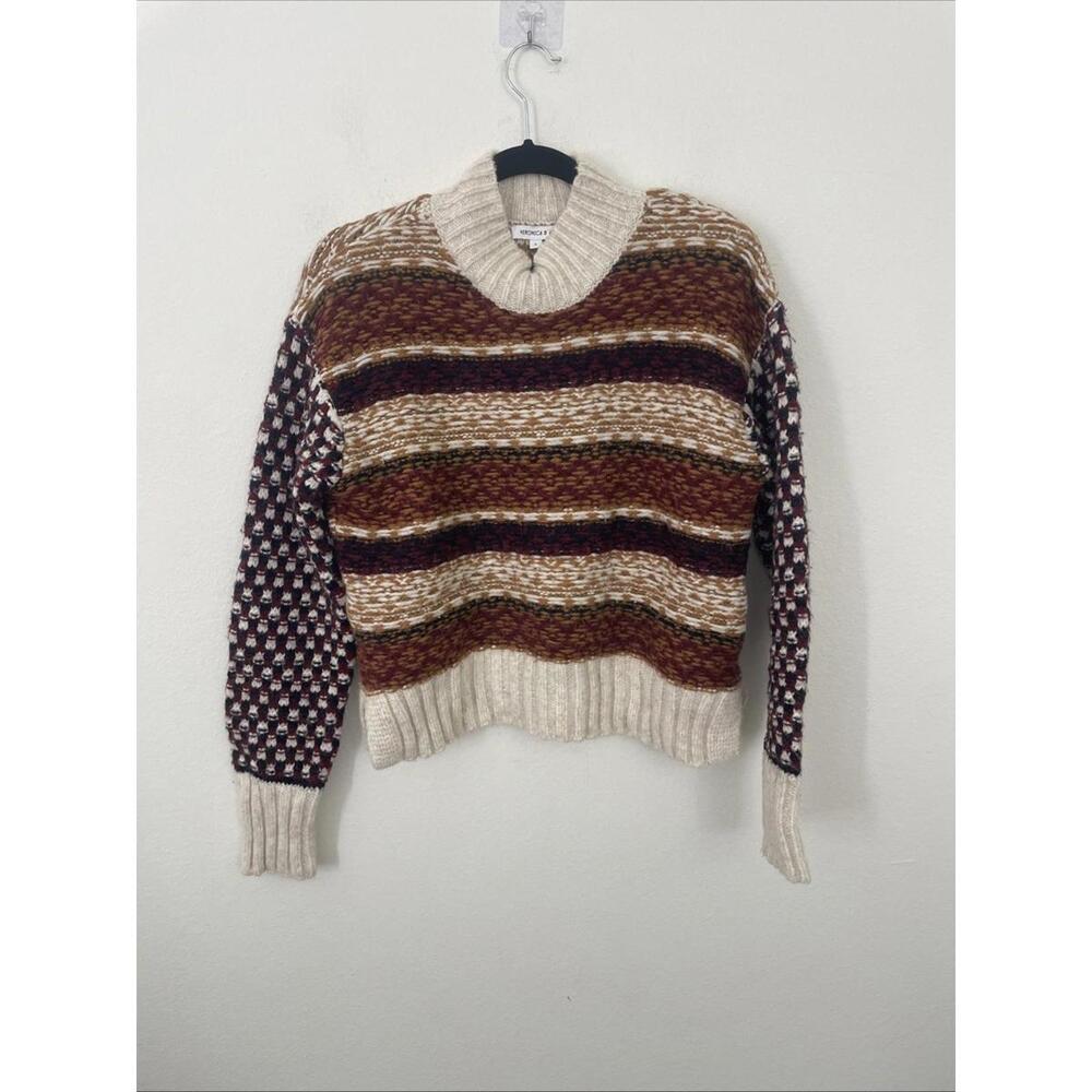 Veronica Beard Jacquard Sweater  size S